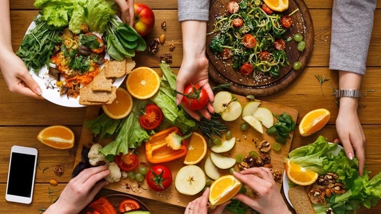 Foods to EatFruits: Most fruits are allowed during the fast. Devotees often consume fruits like bananas, apples, pomegranates, watermelons, and grapes.(File Photo)
