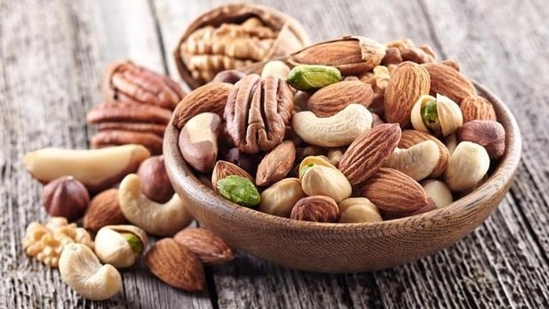 Food to EatNuts and Dry Fruits: Almonds, cashews, raisins, and other dry fruits are often included in the fasting diet. (Shutterstock)