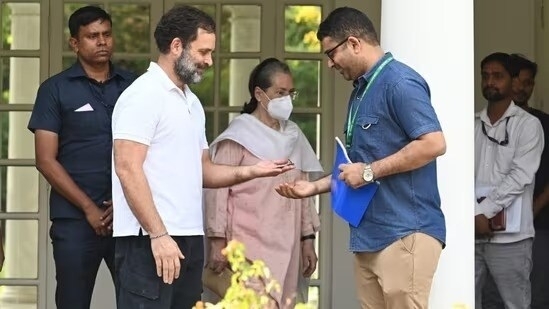 Rahul Gandhi vacated his house in April itself when he was disqualified from Lok Sabha membership following his conviction in a criminal defamation case by a Gujarat court. (File) Rahul Gandhi vacated his house in April itself when he was disqualified from Lok Sabha membership following his conviction in a criminal defamation case by a Gujarat court. (File)