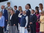 Prime Minister Narendra Modi on Friday participated in the Bastille Day parade along with French President Emmanuel Macron - as part of French National Day celebrations. Prime Minister Narendra Modi on Friday participated in the Bastille Day parade along with French President Emmanuel Macron - as part of French National Day celebrations.