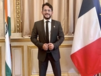 Aman Gupta, CEO and co-founder of BoAT, in Paris. Aman Gupta, CEO and co-founder of BoAT, in Paris.