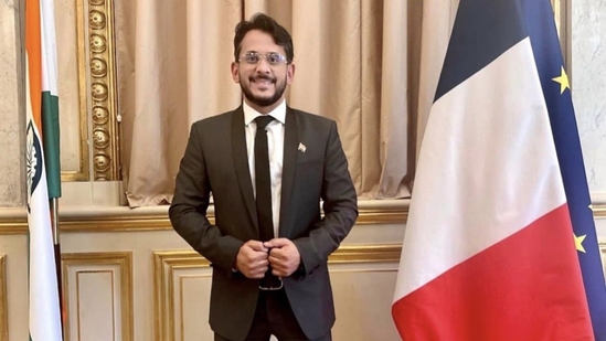 Aman Gupta, CEO and co-founder of BoAT, in Paris. Aman Gupta, CEO and co-founder of BoAT, in Paris.