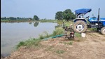 Even as water has receded from most of the affected areas in Haryana, farmers’ woes are far from over as the sand deposited by the floods pose a serious threat to the standing paddy crop, leaving thousands of cultivators of northern districts high and dry. (HT Photo) Even as water has receded from most of the affected areas in Haryana, farmers’ woes are far from over as the sand deposited by the floods pose a serious threat to the standing paddy crop, leaving thousands of cultivators of northern districts high and dry. (HT Photo)
