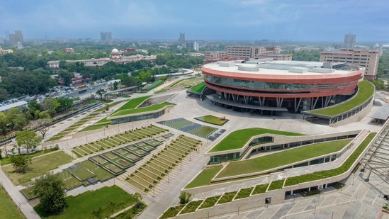 In terms of the covered space available for events, the redeveloped and modern IECC complex finds its place among the top 10 exhibition and convention complexes in the world, rivaling the colossal names such as the Hannover Exhibition Centre in Germany, the National Exhibition and Convention Center (NECC) in Shanghai.(Sourced)