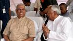 Bihar Governor Rajendra Vishwanath Arlekar with CM Nitish Kumar. (ANI) Bihar Governor Rajendra Vishwanath Arlekar with CM Nitish Kumar. (ANI)