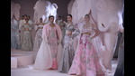 Models saunter down the ramp in Falguni Shane Peacock creation. Models saunter down the ramp in Falguni Shane Peacock creation.