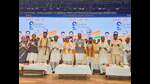 BJP leaders at the release of the CDs in Lucknow. (Sourced) BJP leaders at the release of the CDs in Lucknow. (Sourced)