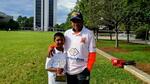 Young Utkarsh Srivastava poses with former West Indies’ great Alvin Kallicharran in the USA. (HT File Photo) Young Utkarsh Srivastava poses with former West Indies’ great Alvin Kallicharran in the USA. (HT File Photo)