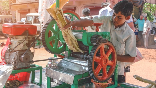 “The anklet-like sound of the sugarcane-crushing wheel on summer afternoons; dancing to a shy music as it borrows the sweetness of the sugarcane for a thirsty walker.” (Anton Belo / Shutterstock) “The anklet-like sound of the sugarcane-crushing wheel on summer afternoons; dancing to a shy music as it borrows the sweetness of the sugarcane for a thirsty walker.” (Anton Belo / Shutterstock)