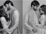 Anurag Kashyap's daughter Aaliyah Kashyap and her fiancé Shane Gregoire hosted their engagement bash last night in Mumbai. The star-studded party saw many celebrities in attendance, including Suhana Khan, Khushi Kapoor, Ibrahim Ali Khan, Palak Tiwari, Alaya F, Lisa Mishra, Varun Dhawan's niece Anjini Dhawan, Agastya Nanda, Imtiaz Ali, and others. Now, Aaliyah has shared unseen pictures from the occasion featuring Shane. Scroll through to see their romantic moments. (Instagram) Anurag Kashyap's daughter Aaliyah Kashyap and her fiancé Shane Gregoire hosted their engagement bash last night in Mumbai. The star-studded party saw many celebrities in attendance, including Suhana Khan, Khushi Kapoor, Ibrahim Ali Khan, Palak Tiwari, Alaya F, Lisa Mishra, Varun Dhawan's niece Anjini Dhawan, Agastya Nanda, Imtiaz Ali, and others. Now, Aaliyah has shared unseen pictures from the occasion featuring Shane. Scroll through to see their romantic moments. (Instagram)