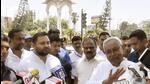 CM Nitish Kumar with his deputy Tejashwi Yadav. (HT file) CM Nitish Kumar with his deputy Tejashwi Yadav. (HT file)