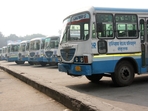The minister said women can avail the free travel facility from 12 noon on August 29 till 12 midnight on August 30. (HT file photo) The minister said women can avail the free travel facility from 12 noon on August 29 till 12 midnight on August 30. (HT file photo)
