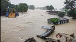 Houses seen submerged in flood waters following heavy monsoon rainfall in Bihar in 2020. (PTI File Photo) Houses seen submerged in flood waters following heavy monsoon rainfall in Bihar in 2020. (PTI File Photo)
