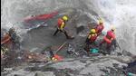 The SDRF team carrying out search and rescue operation after the Gaurikund landslide. (HT Photo) The SDRF team carrying out search and rescue operation after the Gaurikund landslide. (HT Photo)