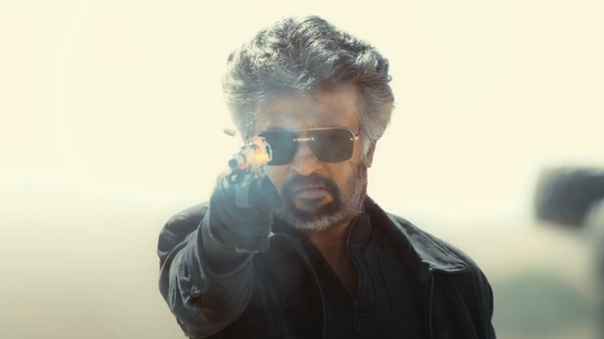 Rajnikanth in a still from Jailer trailer. Rajnikanth in a still from Jailer trailer.
