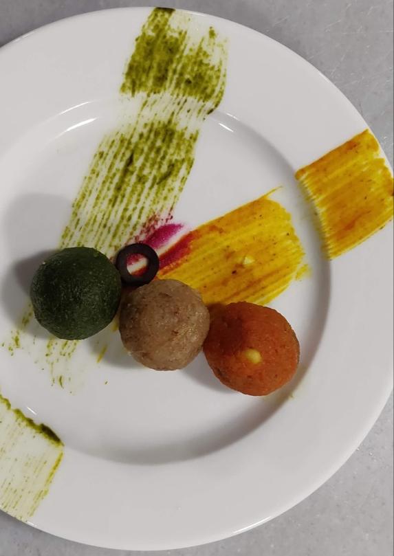 Independence Day should begin on a sweet note, and there's nothing quite as close to our hearts as laddoos. So, let's infuse them with the hues of the tricolour.(Chef Abhishek Kulshrestha) Independence Day should begin on a sweet note, and there's nothing quite as close to our hearts as laddoos. So, let's infuse them with the hues of the tricolour.(Chef Abhishek Kulshrestha)