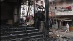 Three shops catch fire due to short circuit in Sec 28 Three shops catch fire due to short circuit in Sec 28