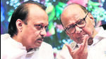 According to leaders from both factions, attempts are being made by Ajit and his colleagues to convince Sharad Pawar to join the BJP-led NDA. (Rahul Raut/HT PHOTO) According to leaders from both factions, attempts are being made by Ajit and his colleagues to convince Sharad Pawar to join the BJP-led NDA. (Rahul Raut/HT PHOTO)