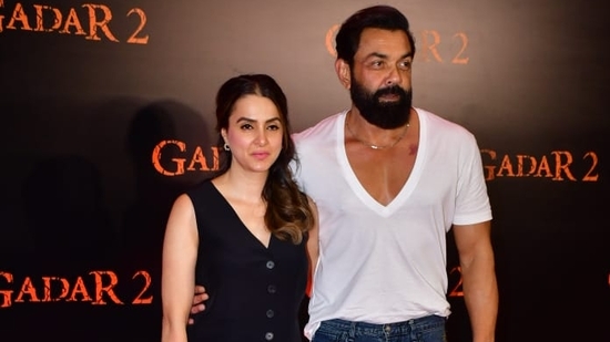 Bobby Deol and wife Tanya Deol were also spotted at Gadar 2 premiere. Bobby also shared a picture with Sunny Deol on Instagram few days back and wrote, “Love you Bhaiya. All the best for #Gadar2. In cinema near you on August 11, 2023 … Book your tickets now!!”