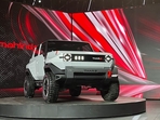 Mahindra Thar.e electric concept SUV has made its first appearance on global stage at an event in South Africa on August 15. Mahindra Thar.e electric concept SUV has made its first appearance on global stage at an event in South Africa on August 15.