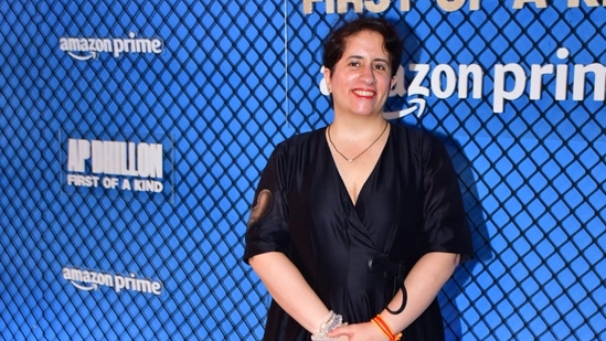 Oscar winning filmmaker Guneet Monga also attended the screening of AP Dhillon: First of a Kind. The 4-part docuseries shows his journey from Gurdaspur in Punjab to Canada. 
