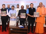 Governor of Goa PS Sreedharan Pillai, West Bengal governor CV Ananda Bose, Goa CM Pramod Sawant attend a book release event at the Raj Bhavan. Governor of Goa PS Sreedharan Pillai, West Bengal governor CV Ananda Bose, Goa CM Pramod Sawant attend a book release event at the Raj Bhavan.
