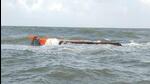 A crew of seven members had been rescued on August 17. (HT Photo) A crew of seven members had been rescued on August 17. (HT Photo)