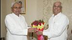 CM Nitish Kumar had met meet Governor Rajendra Vishwanath Arlekar on Wednesday. (HT archive) CM Nitish Kumar had met meet Governor Rajendra Vishwanath Arlekar on Wednesday. (HT archive)