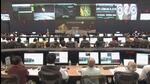 Scientists and engineers watch the live telecast of the Chandrayaan-3 lander Vikram's soft-landing on the moon's surface at Indian Space Research Organisation's headquarters, in Bengaluru, India on Wednesday. (HT Photo) Scientists and engineers watch the live telecast of the Chandrayaan-3 lander Vikram's soft-landing on the moon's surface at Indian Space Research Organisation's headquarters, in Bengaluru, India on Wednesday. (HT Photo)