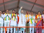 Union Minister Amit Shah attacks KCR government at Raithu Gosa 'BJP Bharosa' Rally in Telangana Union Minister Amit Shah attacks KCR government at Raithu Gosa 'BJP Bharosa' Rally in Telangana