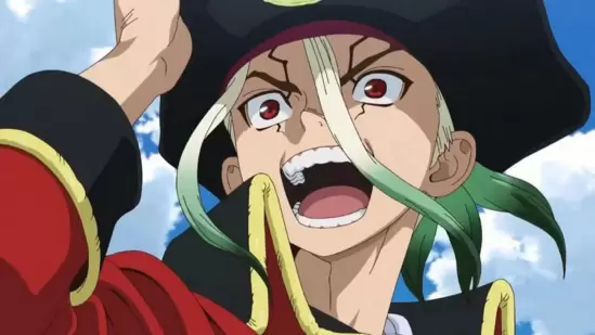 Senku as shown in the anime (Image via TMS Entertainment) Senku as shown in the anime (Image via TMS Entertainment)
