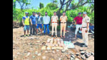 A case has been registered under sections 8 (c), 20 (b) 2 (c) and 22 (c) of the Narcotic Drugs and Psychotropic Substances (NDPS) Act. At Ratnagiri, similar packets were found from August 14 to August 17 on the shores of Karde, Ladghar, Kelshi, Kolthare, Murud, Burondi and Borya beaches (HT PHOTO) A case has been registered under sections 8 (c), 20 (b) 2 (c) and 22 (c) of the Narcotic Drugs and Psychotropic Substances (NDPS) Act. At Ratnagiri, similar packets were found from August 14 to August 17 on the shores of Karde, Ladghar, Kelshi, Kolthare, Murud, Burondi and Borya beaches (HT PHOTO)