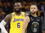 LeBron James (L) and Stephen Curry at the NBA(Getty) LeBron James (L) and Stephen Curry at the NBA(Getty)