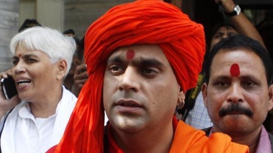 Hindu Mahasabha chief Swami Chakrapani.(HT File) Hindu Mahasabha chief Swami Chakrapani.(HT File)