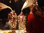 Krishna Janmashtami, celebrated as one of the grandest festivals globally, holds significance for the Hindu community worldwide. It commemorates the birth of Lord Krishna, regarded as an avatar of Lord Vishnu. This year, the festival is set to be observed on Wednesday, September 6, with the traditional dahi handi celebration scheduled for Thursday, September 7. (File Photo)