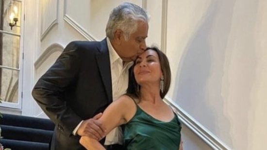 Lawyer Harish Salve and his wife Trina.(Source: X/Twitter)) Lawyer Harish Salve and his wife Trina.(Source: X/Twitter))