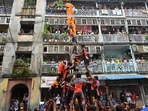 Janmashtami 2023: The auspicious festival of Krishna Janmashtami is being observed by the Hindu community worldwide to commemorate the birth of Lord Krishna. The ceremonies for Janmashtami began last night (September 6) at 11:57 PM and will conclude at 12:42 AM on September 7. From celebrating the dahi handi festival to flocking to beautifully decorated temples, here is a glimpse of how devotees are celebrating this significant festival. (HT photo/AnshumanPoyrekar.) Janmashtami 2023: The auspicious festival of Krishna Janmashtami is being observed by the Hindu community worldwide to commemorate the birth of Lord Krishna. The ceremonies for Janmashtami began last night (September 6) at 11:57 PM and will conclude at 12:42 AM on September 7. From celebrating the dahi handi festival to flocking to beautifully decorated temples, here is a glimpse of how devotees are celebrating this significant festival. (HT photo/AnshumanPoyrekar.)