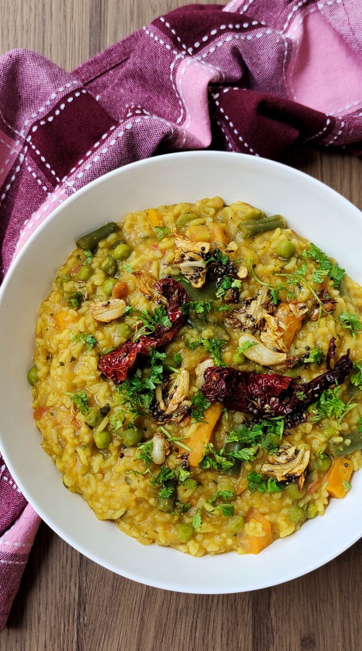 Mixed Vegetable Khichdi recipe (Pinterest) Mixed Vegetable Khichdi recipe (Pinterest)