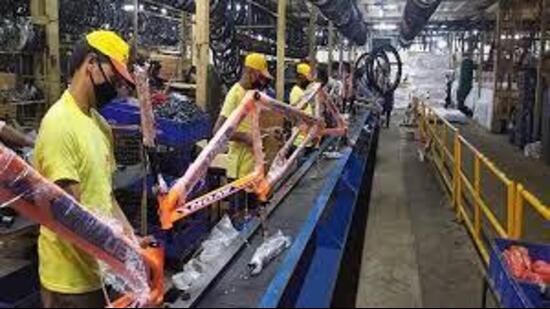 Atlas Cycles has resumed operations at its unit in Sahibabad, Uttar Pradesh. (HT FILE) Atlas Cycles has resumed operations at its unit in Sahibabad, Uttar Pradesh. (HT FILE)
