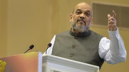 Union home minister Amit Shah. (PTI file) Union home minister Amit Shah. (PTI file)