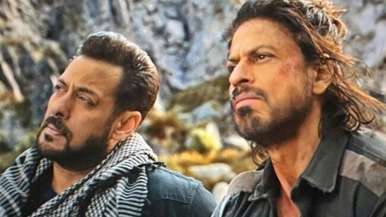 Salman Khan and Shah Rukh Khan will now be seen together in Tiger Vs Pathaan. Salman Khan and Shah Rukh Khan will now be seen together in Tiger Vs Pathaan.