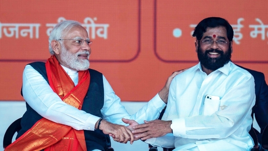 PM Modi has taken the country on the path of progress with a leadership style that is not based on inheritance but on merit(HT Photo) PM Modi has taken the country on the path of progress with a leadership style that is not based on inheritance but on merit(HT Photo)