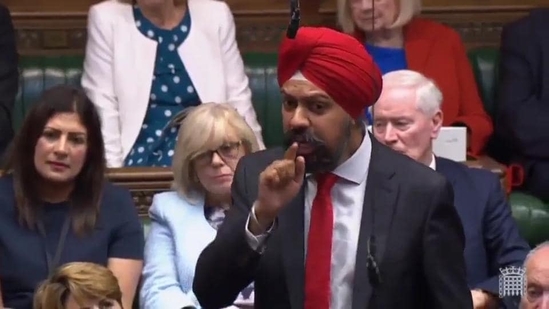 British MP Tanmanjeet Singh Dhesi British MP Tanmanjeet Singh Dhesi