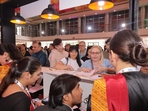 Foreign buyers throng at UP International Trade Show 2023 in a large number at India Exposition Mart on the very first day of the event. (X) Foreign buyers throng at UP International Trade Show 2023 in a large number at India Exposition Mart on the very first day of the event. (X)