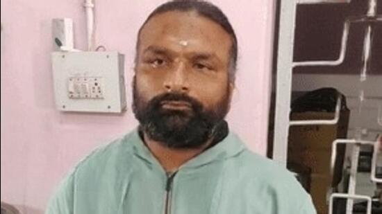 The CCB officials arrested the seer on September 19 on a train near Cuttack in Odisha. (HT) The CCB officials arrested the seer on September 19 on a train near Cuttack in Odisha. (HT)