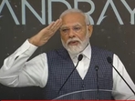 PM Narendra Modi salutes ISRO scientists for Chandrayaan 3's success. PM Narendra Modi salutes ISRO scientists for Chandrayaan 3's success.