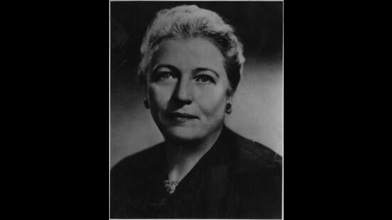 Nobel Prize winner Pearl S Buck in a photograph dated 20 April 1961. (HT Photo) Nobel Prize winner Pearl S Buck in a photograph dated 20 April 1961. (HT Photo)