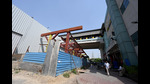 The project work started in March this year with a deadline for completion in October 2023. (Sunil Ghosh/HT Photo) The project work started in March this year with a deadline for completion in October 2023. (Sunil Ghosh/HT Photo)