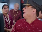Pratik Gandhi, Supriya Pathak, Anang Desai and Rajeev Mehta in a still from Khichdi 2 teaser. Pratik Gandhi, Supriya Pathak, Anang Desai and Rajeev Mehta in a still from Khichdi 2 teaser.
