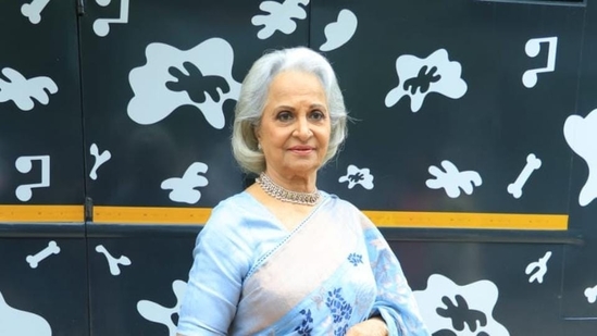 At 85, Waheeda has lost none of her verve At 85, Waheeda has lost none of her verve